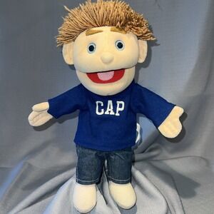 SUNNY & CO "COOL" FULL BODY BOY VENTRILOQUIST PUPPET YARN HAIR 28"